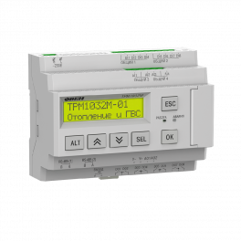 Регулятор для многоконтурных систем отопления и ГВС ТРМ1032М-02.00.У