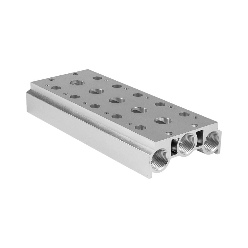 MPS-5-14 Монтажная плита для 5 распределителей PIV-S (5/2, 5/3)